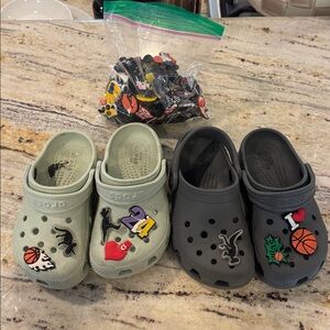LOT of CROCS Kids Size 9 & Size 10 with
